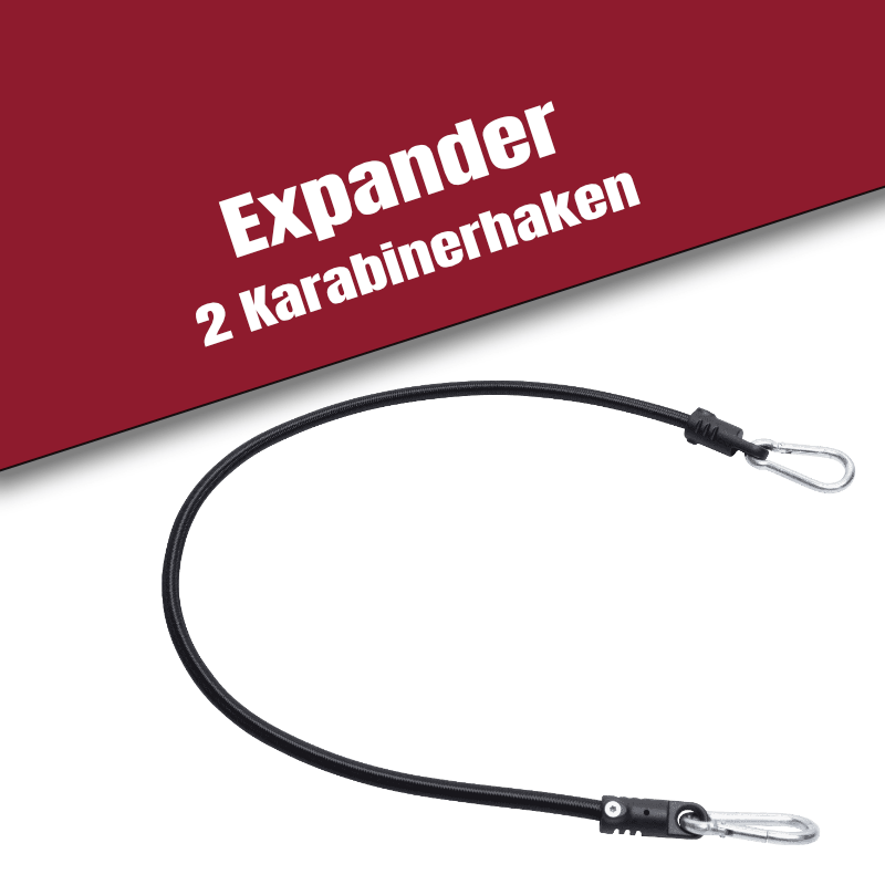 Expander 2 Karabinerhaken