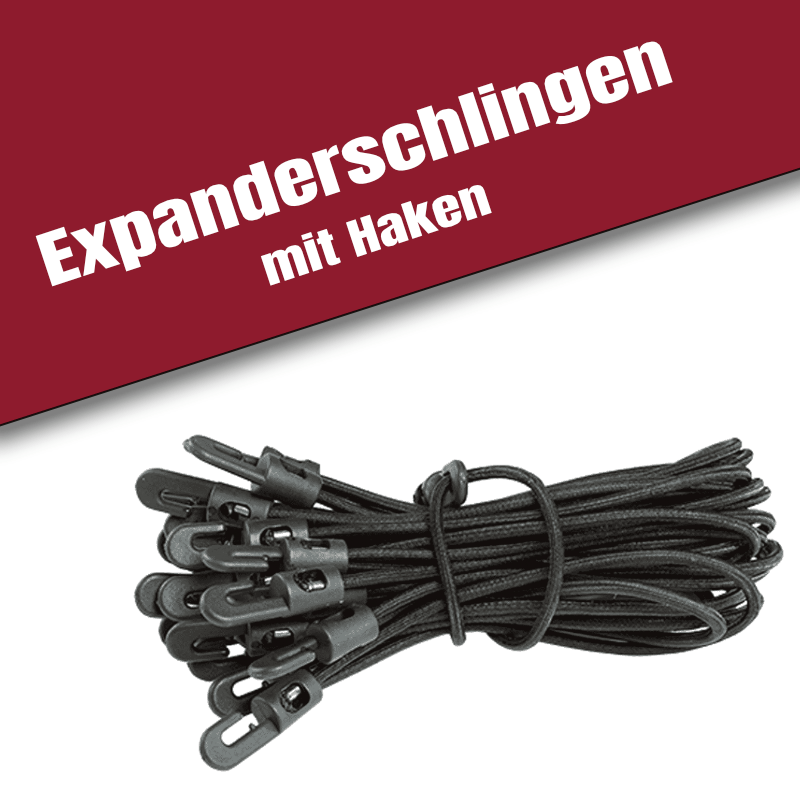 Expanderschlingen mit Haken