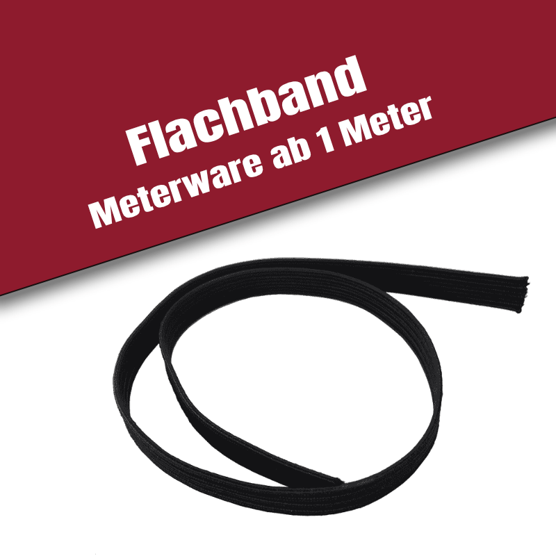 Flachband Gummi