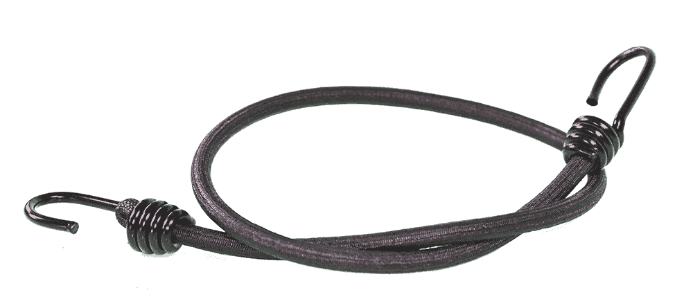 Expanderseil mit Haken 1200mm schwarz 10mm für vielseitige Anwendungen