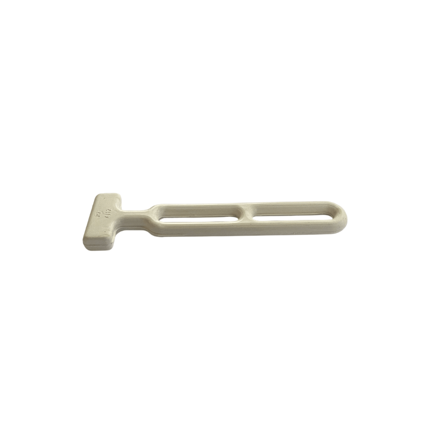 Weiße Gummistroppen L 190 mm EPDM