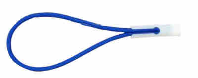 Spanngummi - Expanderschlingen Knebel 20cm Blau - 10 Stück für vielseitige Anwendungen