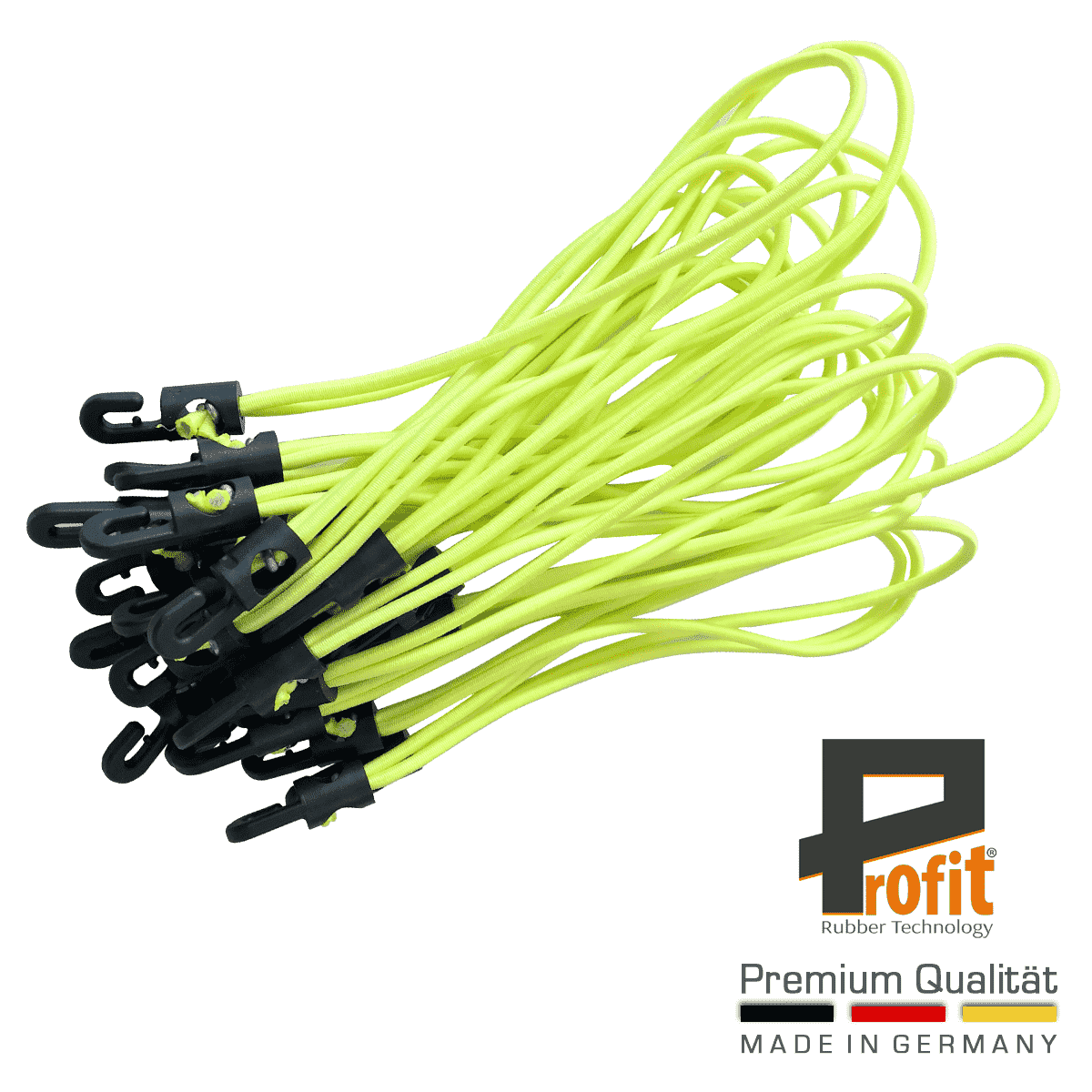 Spannfix Haken 180mm in Neongelb für vielseitige Anwendungen