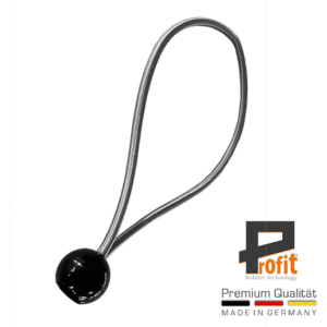 Expanderschlingen mit Kugel Silber Aluoptik 180mm 25 Stück