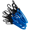 Spanngummis mit Haken 200mm königsblau für stabile Befestigungen