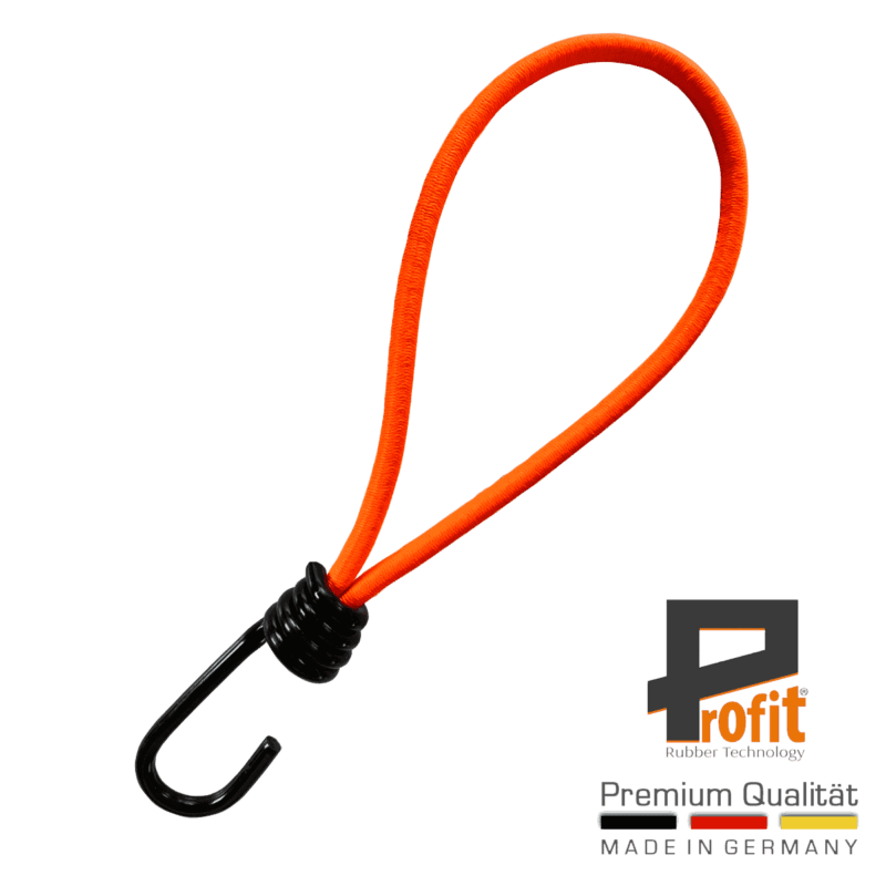 Spannfix Neonorange 230mm mit Spiralhaken 25 Stück für sichere Befestigungen 2