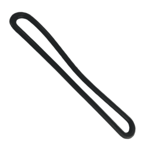 Gummispannringe 8mm Ø – 20cm Schwarz – 25 Stück