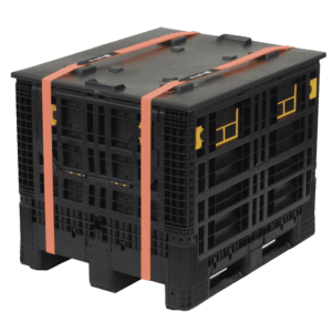 Palettengummi LOGISTRAP®  50x6000mm Schwarz/Grün