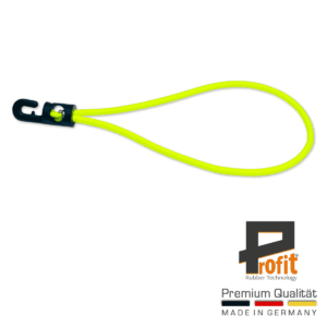 Expander mit Haken 200mm – Neongelb – 25 Stück