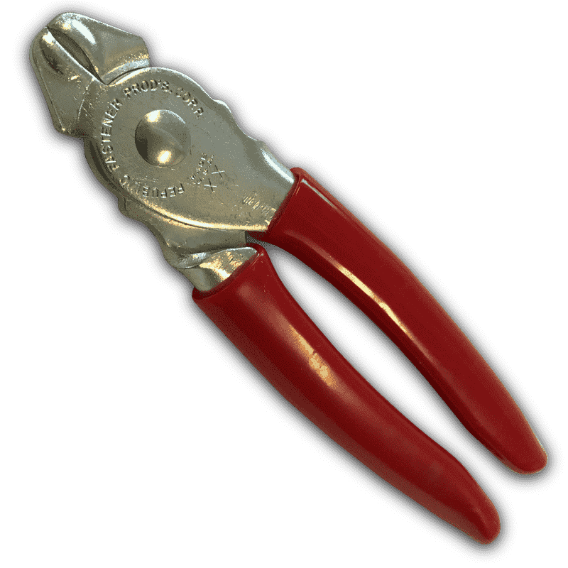 Spezialzange - Krampenzange Gerade für Edelstahlklammern für präzise Anwendungen