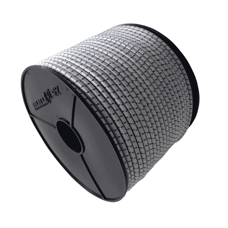 Würgeklemmen für 6mm - Expanderseil 6mm Weiß - Blau gefleckt