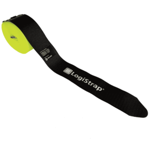 Palettengummi LOGISTRAP® 50x4000mm Schwarz/Gelb für sicheren Transport