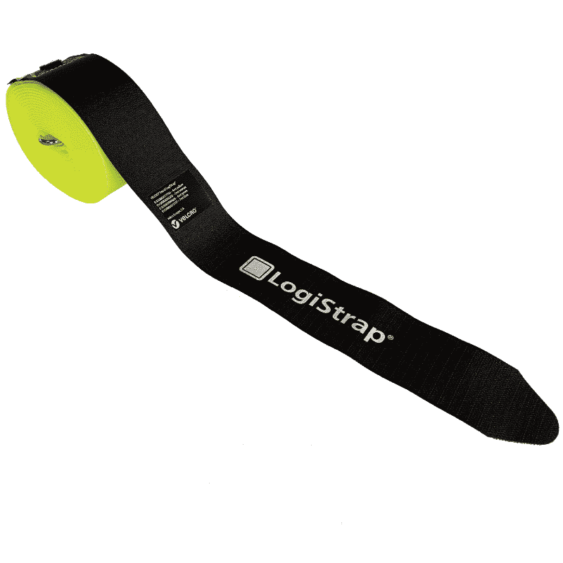 Palettengummi LOGISTRAP® 50x4000mm Schwarz/Gelb für sicheren Transport