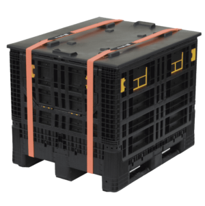 Palettengummi LOGISTRAP® 50x4000mm Schwarz/Gelb