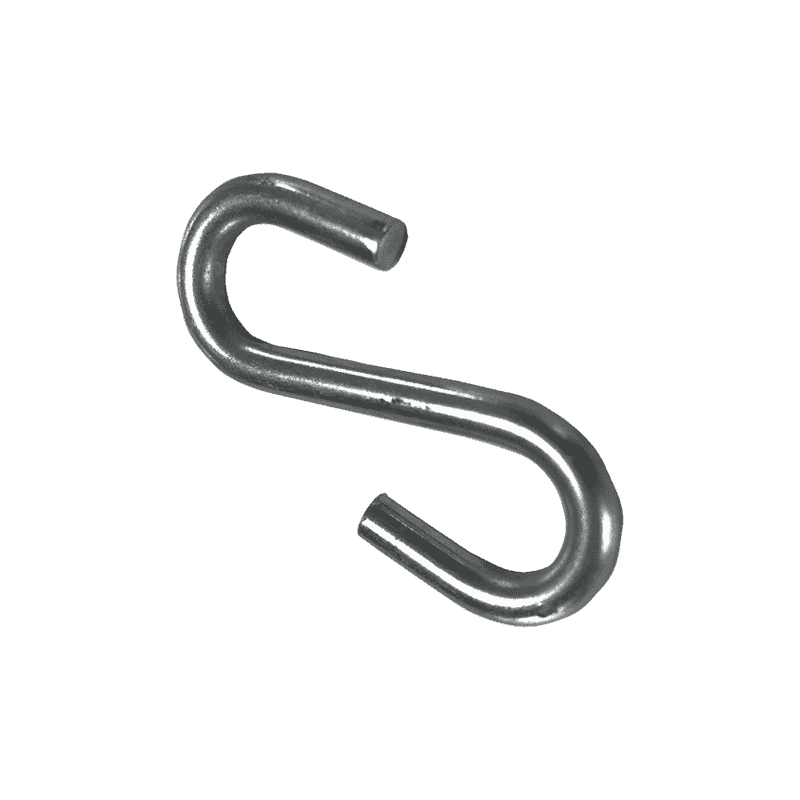 Kleiderhaken für die Wand - S-Haken für Gummiringe