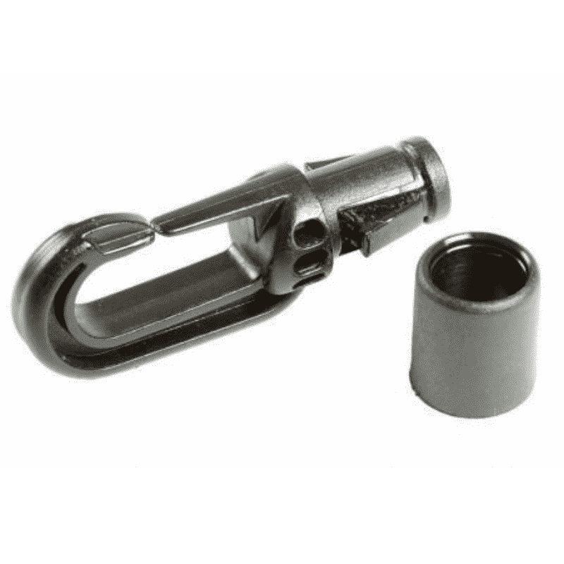 Kunststoff Karabiner für 6 und 8mm Expanderseile