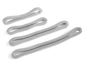 Gummispannring 140mm Ø 90mm Grau - 100 Stück