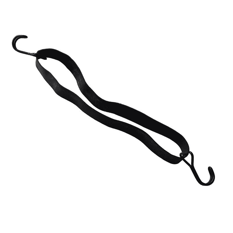 Gummiring - 10 Stück Flachgummi mit 2 Doppelhaken 320 x 20 x 2mm - ideal für vielseitige Anwendungen