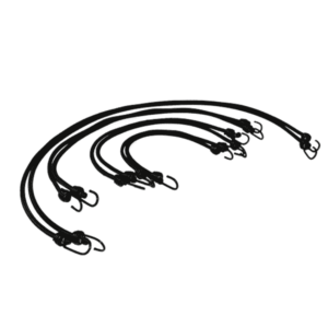 Fahrradgummis 2 Haken im Set Ø 10mm - 8 Stück für Fahrradsicherung